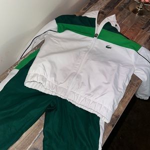 LACOSTE tracksuit. Boys size 4.
